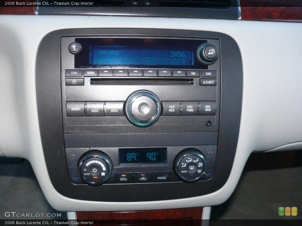 Titanium Gray Interior Controls for the 2006 Buick Lucerne CXL #41185686