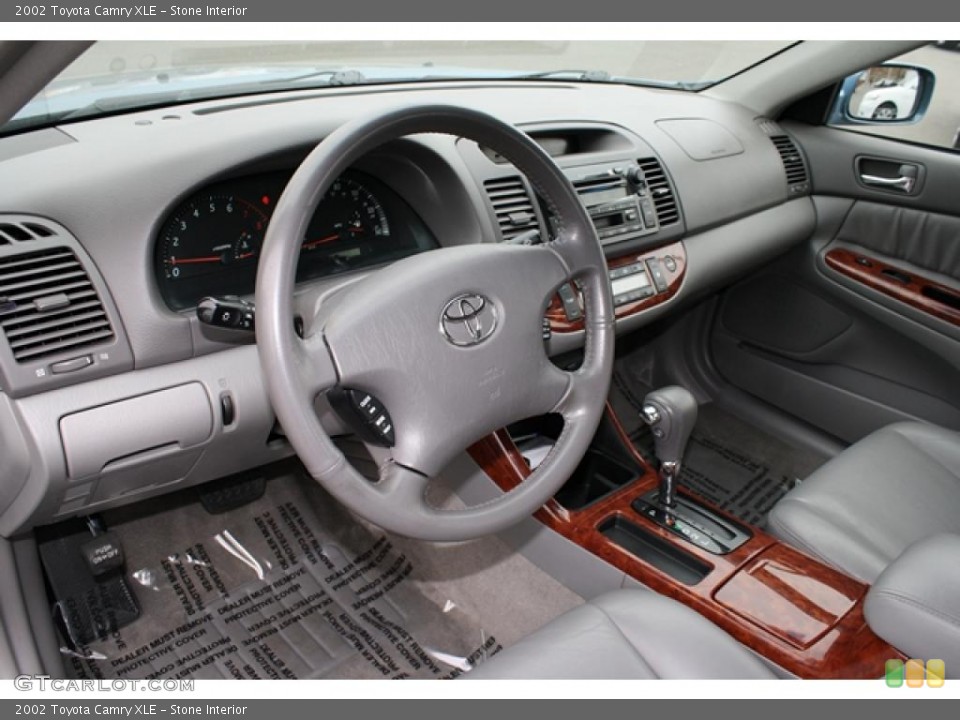 Stone Interior Prime Interior for the 2002 Toyota Camry XLE #41186673