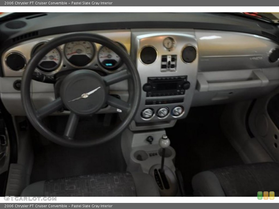 Pastel Slate Gray Interior Prime Interior for the 2006 Chrysler PT Cruiser Convertible #41188638