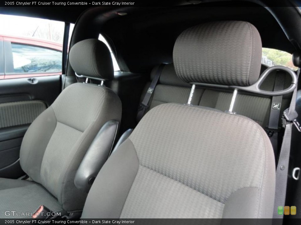 Dark Slate Gray Interior Photo for the 2005 Chrysler PT Cruiser Touring Convertible #41190110