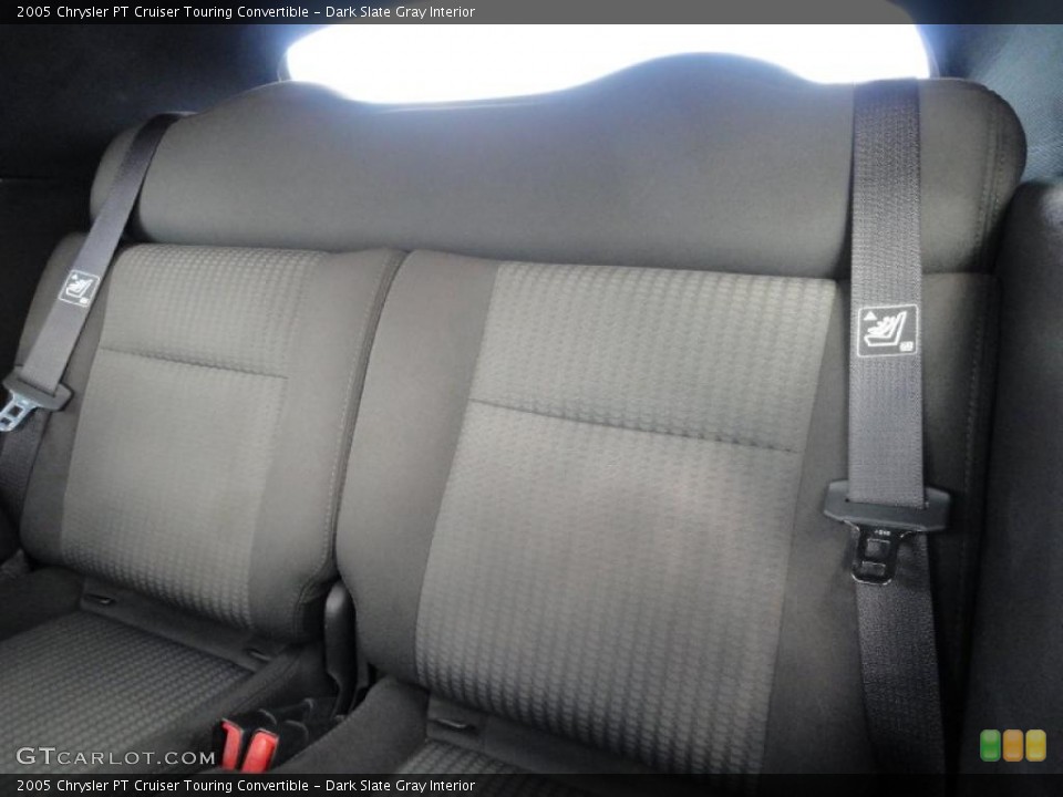 Dark Slate Gray Interior Photo for the 2005 Chrysler PT Cruiser Touring Convertible #41190154