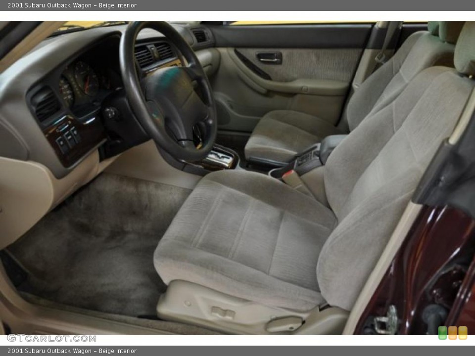 Beige Interior Photo for the 2001 Subaru Outback Wagon #41190322