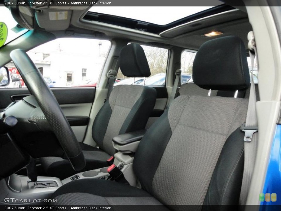 Anthracite Black Interior Photo for the 2007 Subaru Forester 2.5 XT Sports #41190458