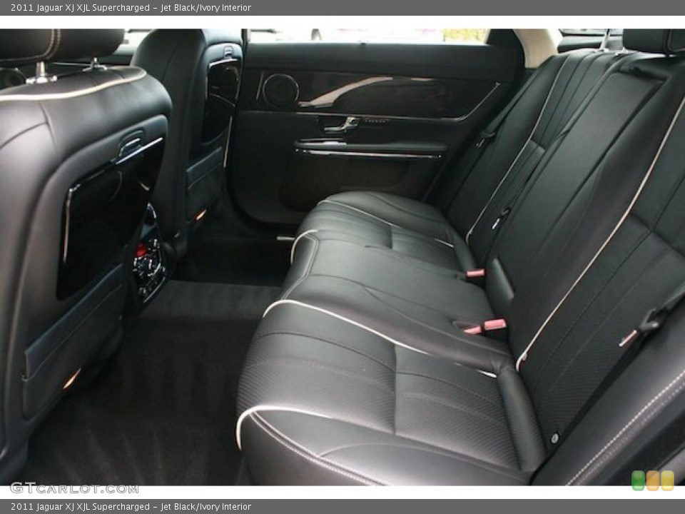 Jet Black/Ivory Interior Photo for the 2011 Jaguar XJ XJL Supercharged #41192134
