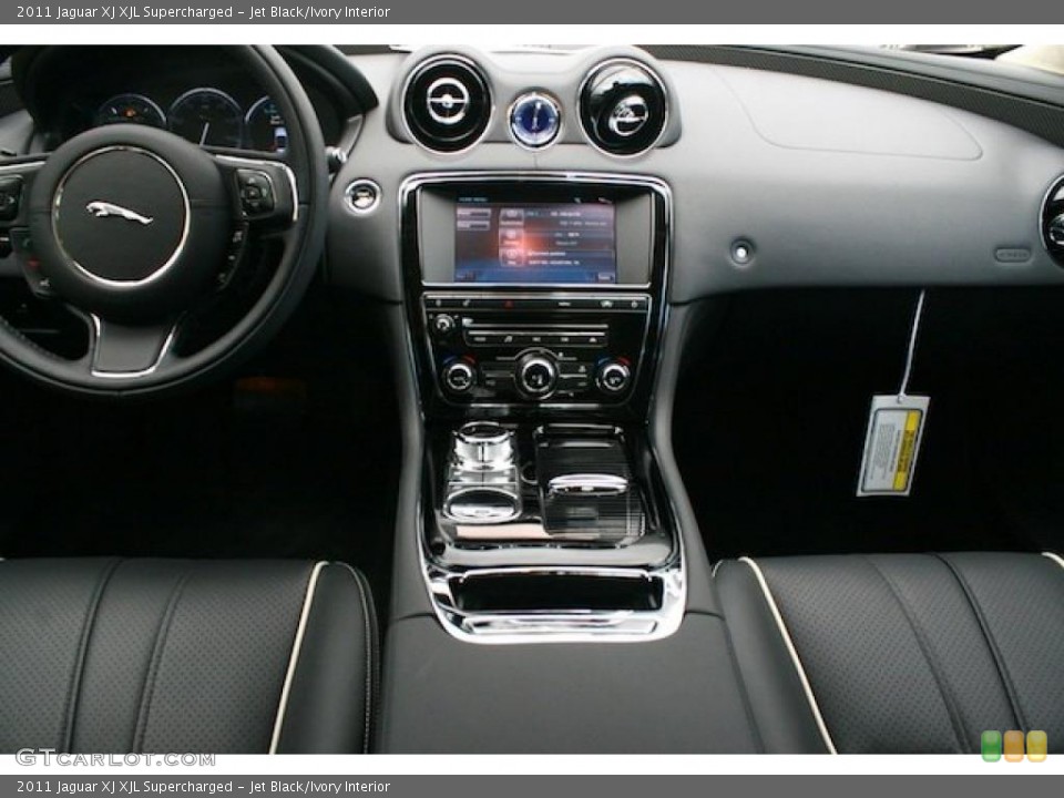 Jet Black/Ivory Interior Dashboard for the 2011 Jaguar XJ XJL Supercharged #41192150