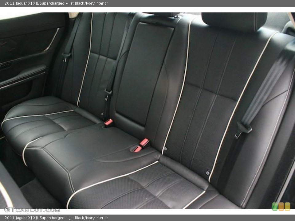 Jet Black/Ivory Interior Photo for the 2011 Jaguar XJ XJL Supercharged #41192338