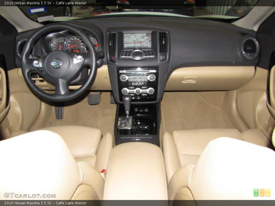 Caffe Latte Interior Dashboard for the 2010 Nissan Maxima 3.5 SV #41192672