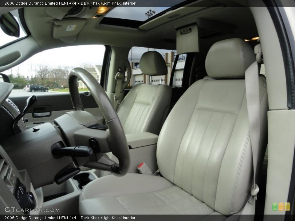 Dark Khaki/Light Khaki Interior Photo for the 2006 Dodge Durango Limited HEMI 4x4 #41197582