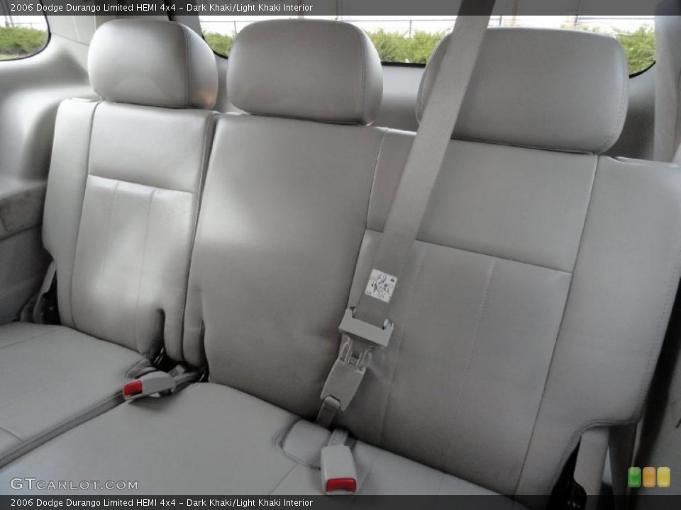 Dark Khaki/Light Khaki Interior Photo for the 2006 Dodge Durango Limited HEMI 4x4 #41197686