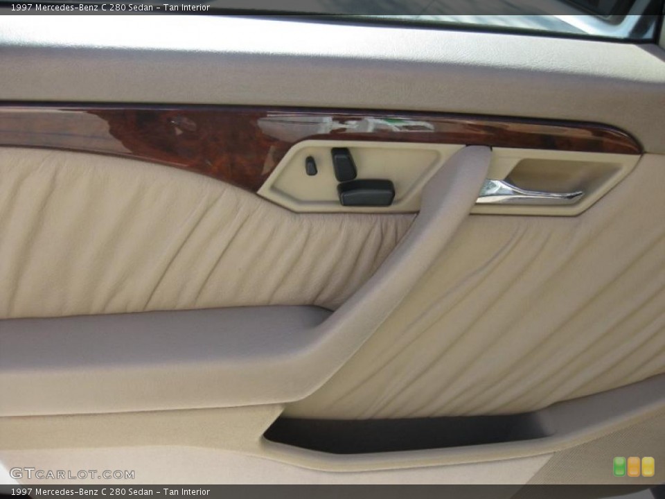 Tan Interior Door Panel for the 1997 Mercedes-Benz C 280 Sedan #41198094
