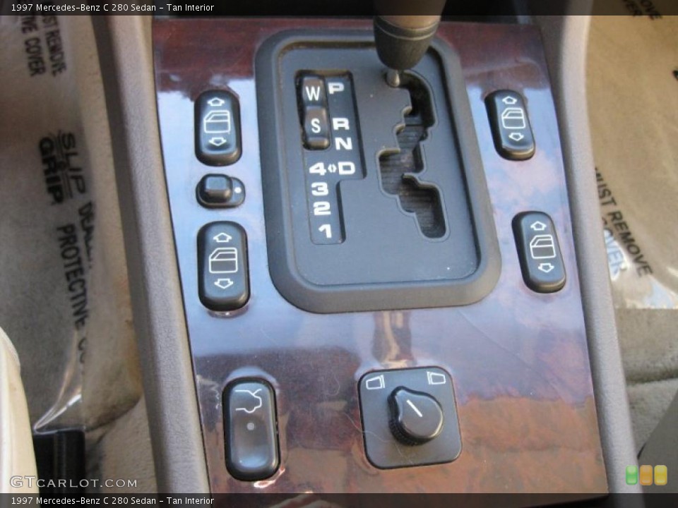 Tan Interior Transmission for the 1997 Mercedes-Benz C 280 Sedan #41198174