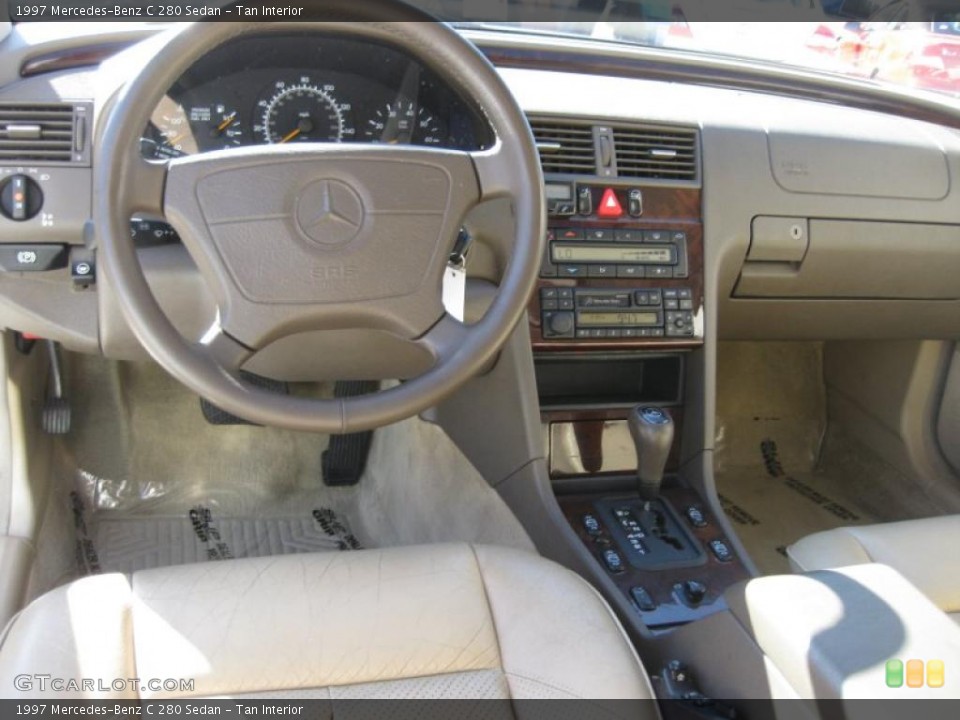 Tan Interior Photo for the 1997 Mercedes-Benz C 280 Sedan #41198278