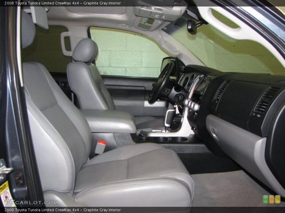Graphite Gray Interior Photo for the 2008 Toyota Tundra Limited CrewMax 4x4 #41200466