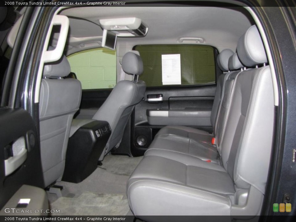 Graphite Gray Interior Photo for the 2008 Toyota Tundra Limited CrewMax 4x4 #41200482