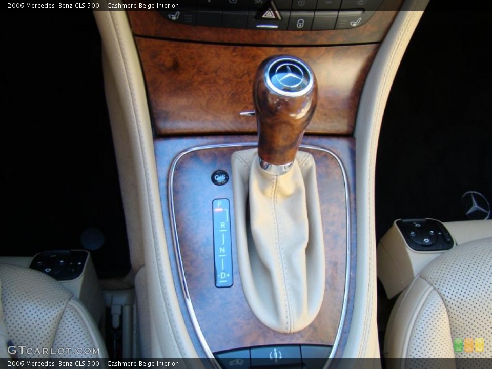 Cashmere Beige Interior Transmission for the 2006 Mercedes-Benz CLS 500 #41204106
