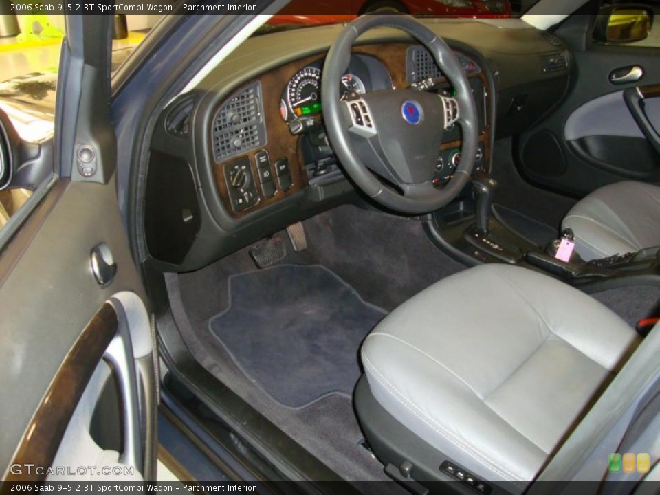 Parchment Interior Photo for the 2006 Saab 9-5 2.3T SportCombi Wagon #41207386