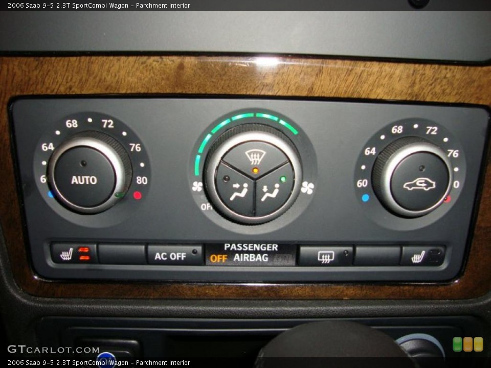 Parchment Interior Controls for the 2006 Saab 9-5 2.3T SportCombi Wagon #41207670