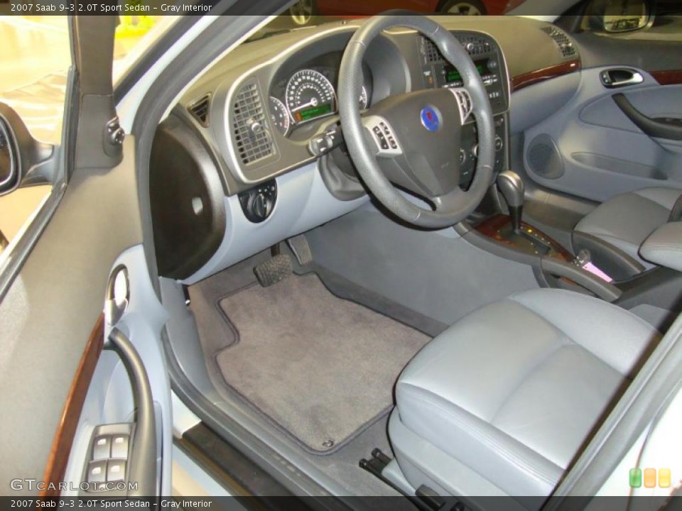 Gray Interior Photo for the 2007 Saab 9-3 2.0T Sport Sedan #41208807