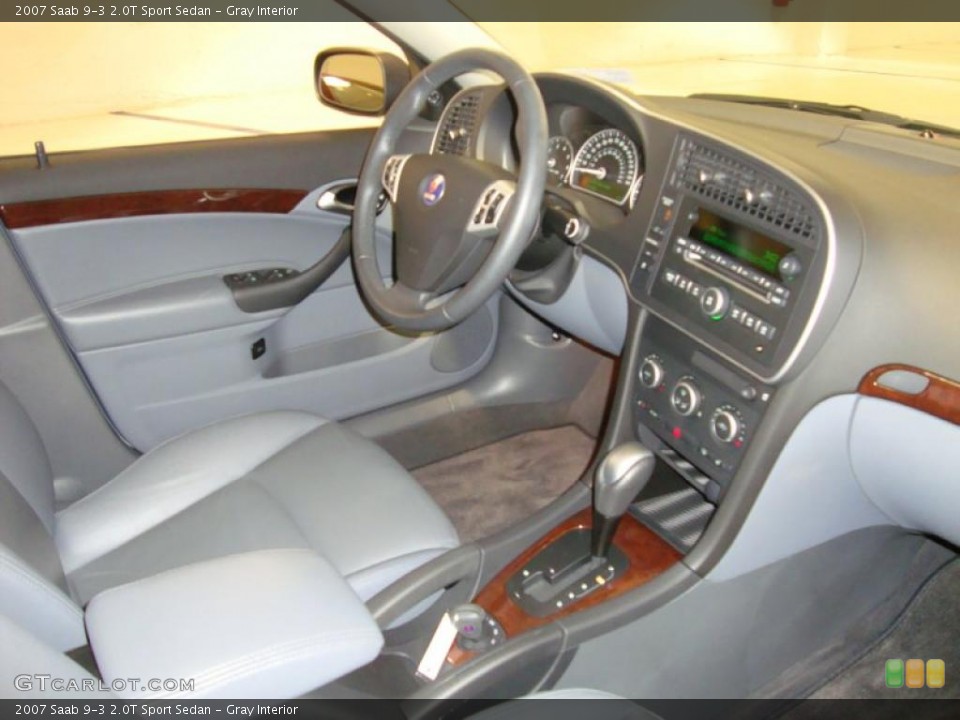 Gray Interior Photo for the 2007 Saab 9-3 2.0T Sport Sedan #41208887