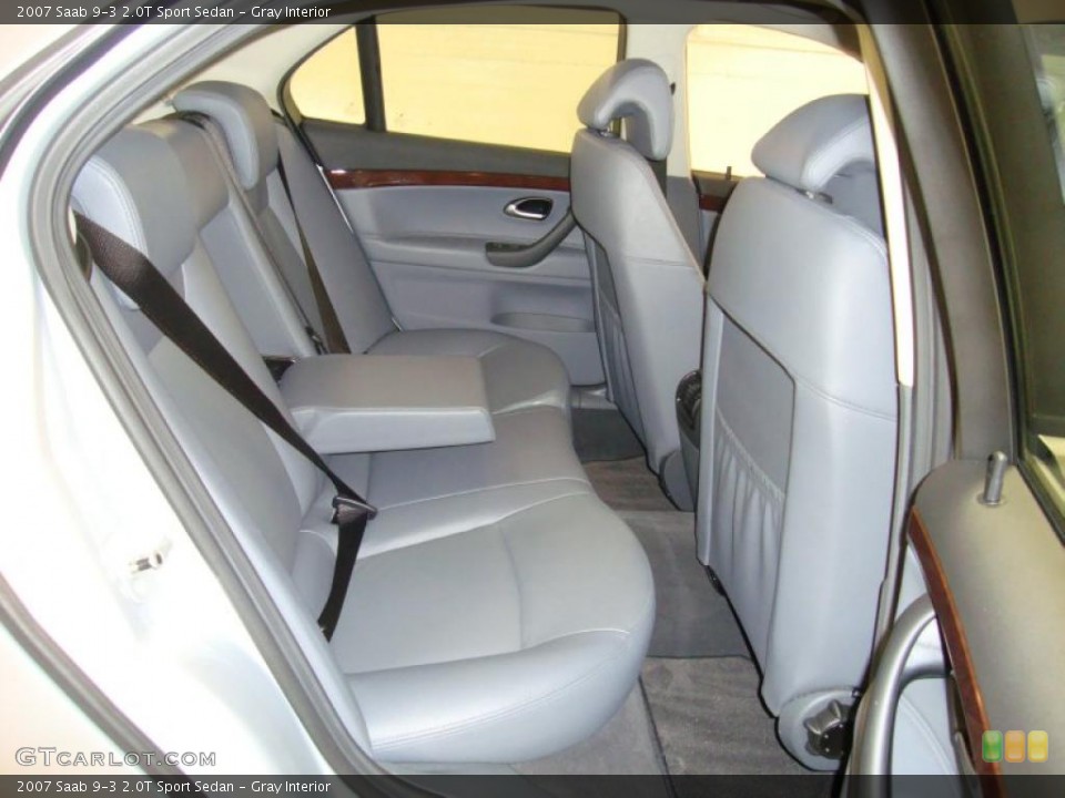 Gray Interior Photo for the 2007 Saab 9-3 2.0T Sport Sedan #41208936