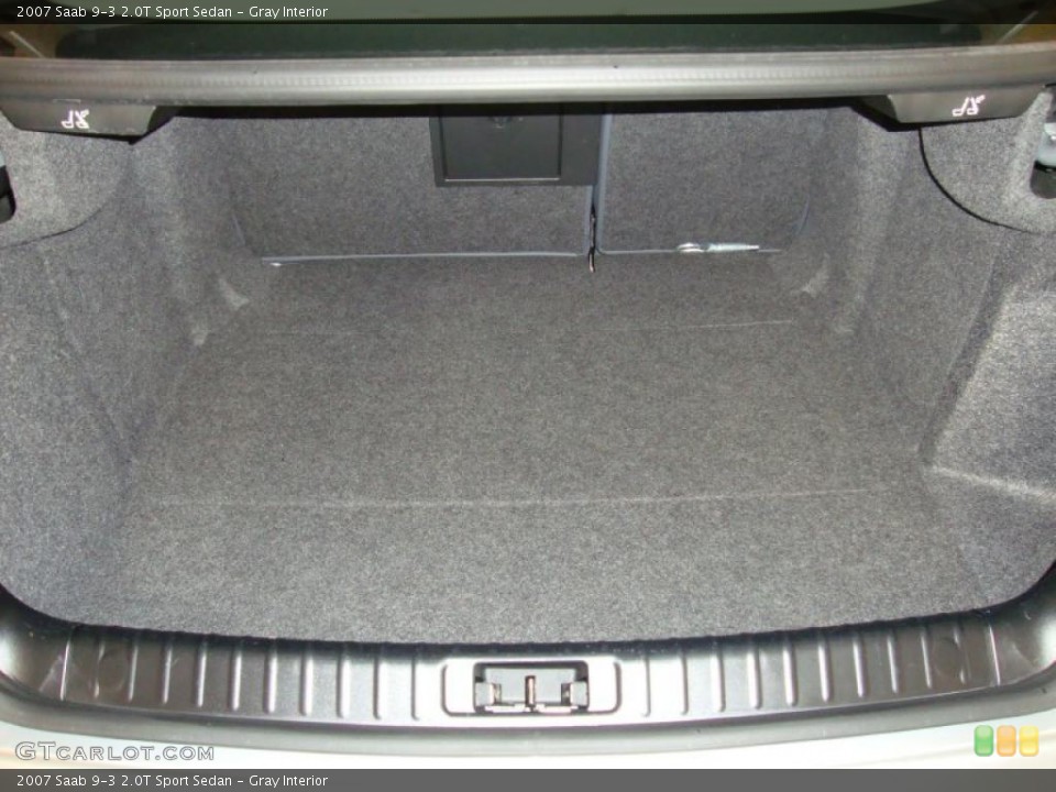 Gray Interior Trunk for the 2007 Saab 9-3 2.0T Sport Sedan #41208952