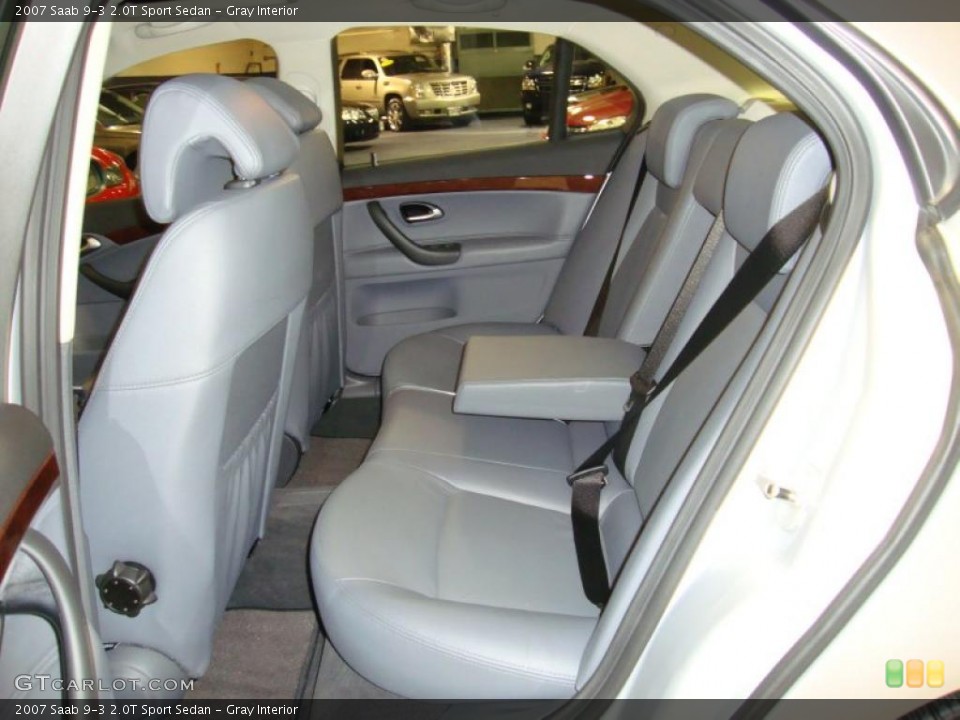 Gray Interior Photo for the 2007 Saab 9-3 2.0T Sport Sedan #41208967