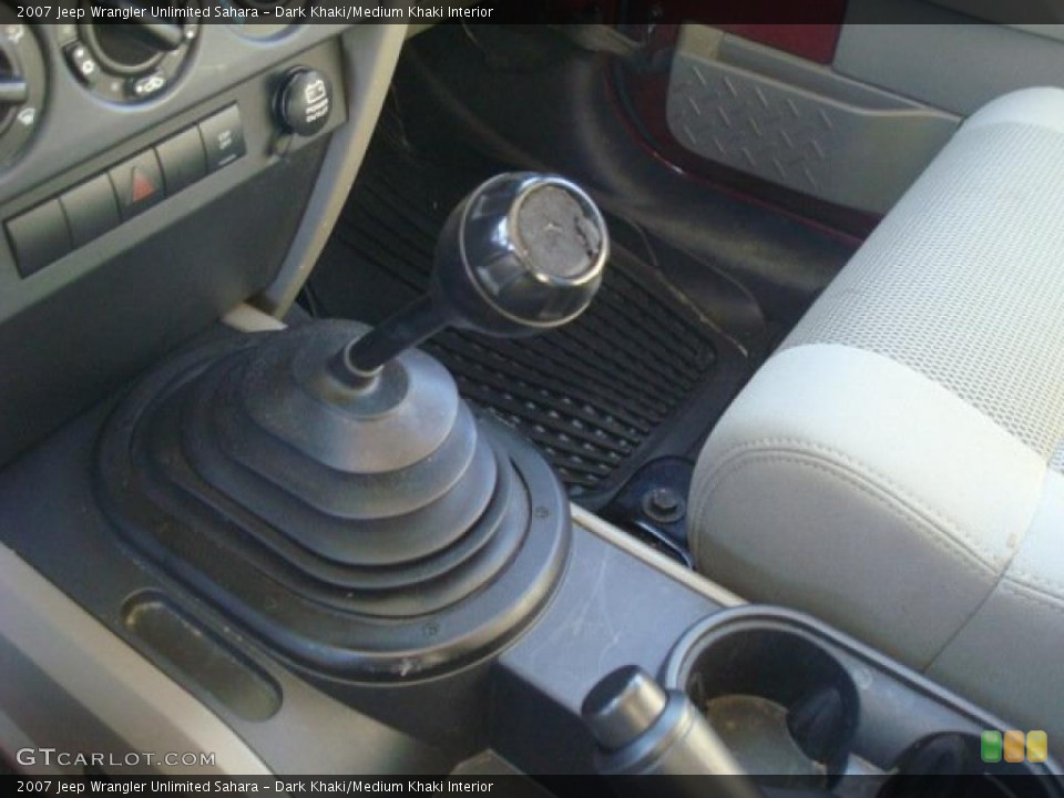 Dark Khaki/Medium Khaki Interior Transmission for the 2007 Jeep Wrangler Unlimited Sahara #41209039