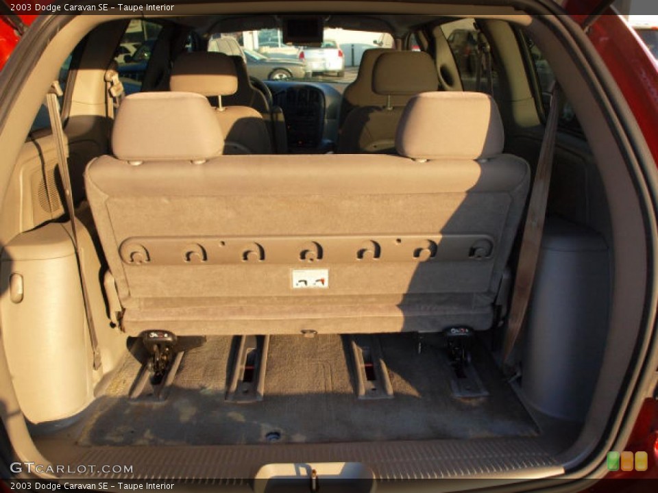 Taupe Interior Trunk for the 2003 Dodge Caravan SE #41211655