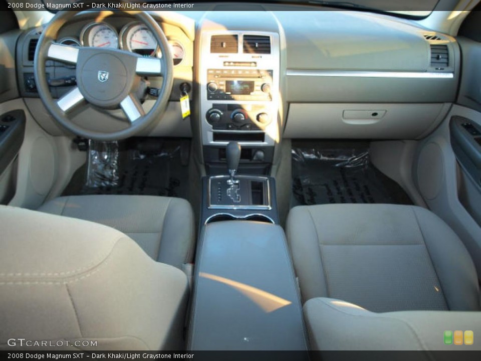 Dark Khaki/Light Graystone Interior Prime Interior for the 2008 Dodge Magnum SXT #41212803