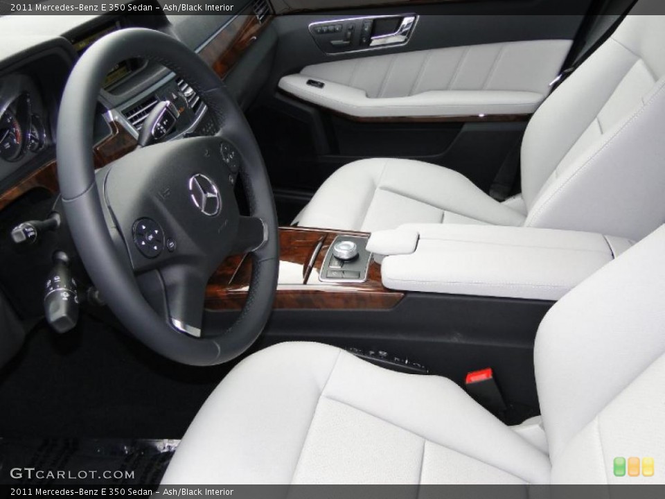 Ash/Black Interior Photo for the 2011 Mercedes-Benz E 350 Sedan #41213443