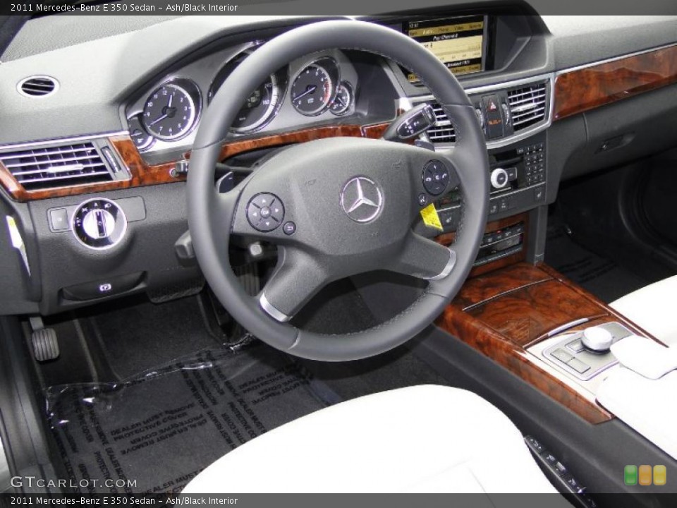 Ash/Black Interior Prime Interior for the 2011 Mercedes-Benz E 350 Sedan #41213459