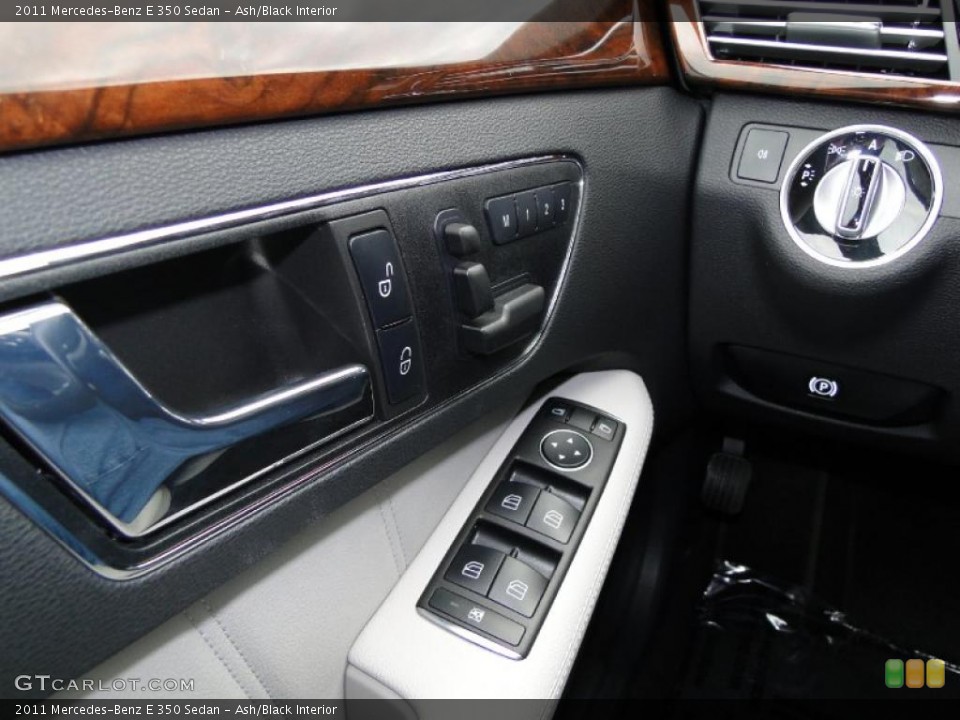 Ash/Black Interior Controls for the 2011 Mercedes-Benz E 350 Sedan #41213507