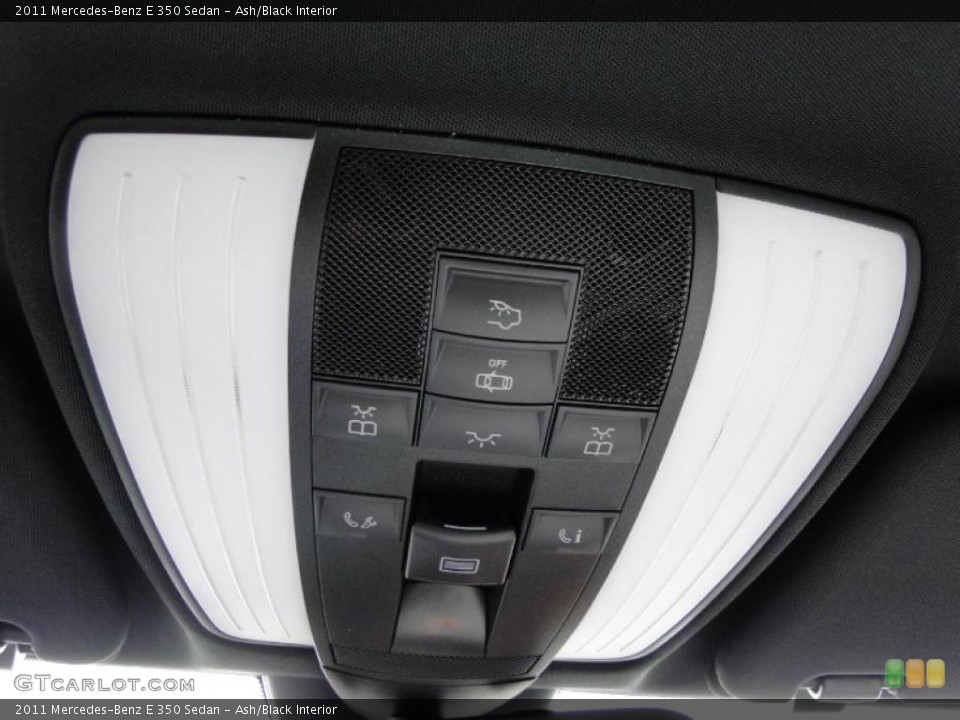 Ash/Black Interior Controls for the 2011 Mercedes-Benz E 350 Sedan #41213715