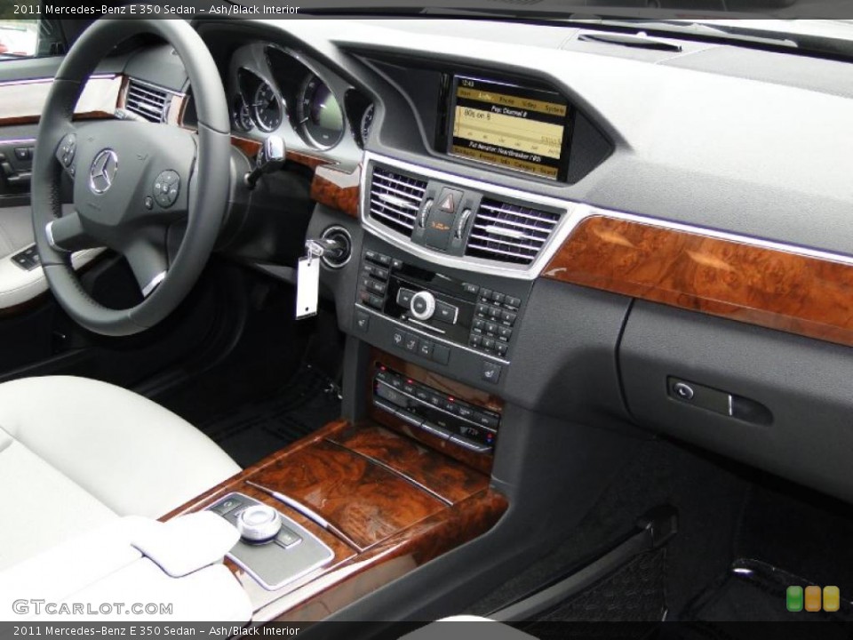 Ash/Black Interior Dashboard for the 2011 Mercedes-Benz E 350 Sedan #41213755
