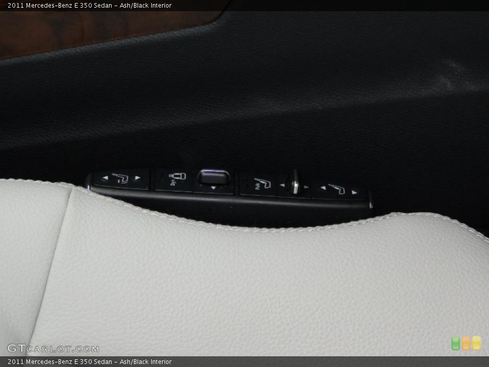 Ash/Black Interior Controls for the 2011 Mercedes-Benz E 350 Sedan #41213931