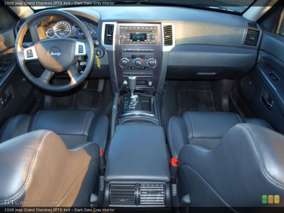 Dark Slate Gray Interior Photo for the 2008 Jeep Grand Cherokee SRT8 4x4 #41214963