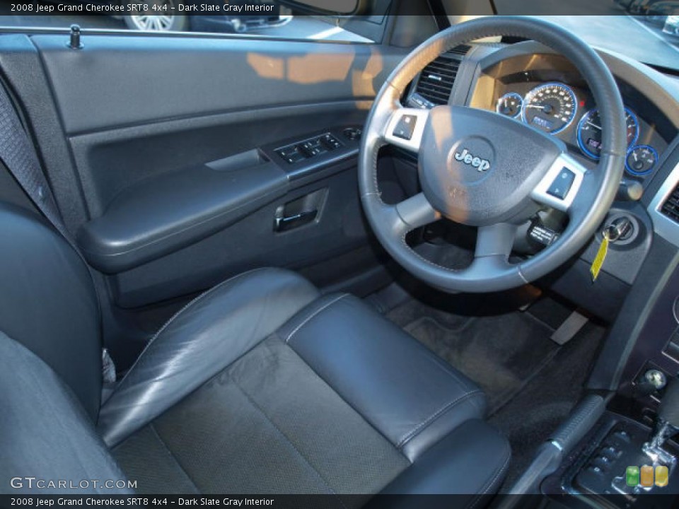 Dark Slate Gray Interior Photo for the 2008 Jeep Grand Cherokee SRT8 4x4 #41214975