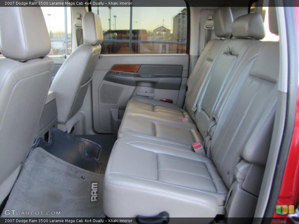 Khaki Interior Photo for the 2007 Dodge Ram 3500 Laramie Mega Cab 4x4 Dually #41220251