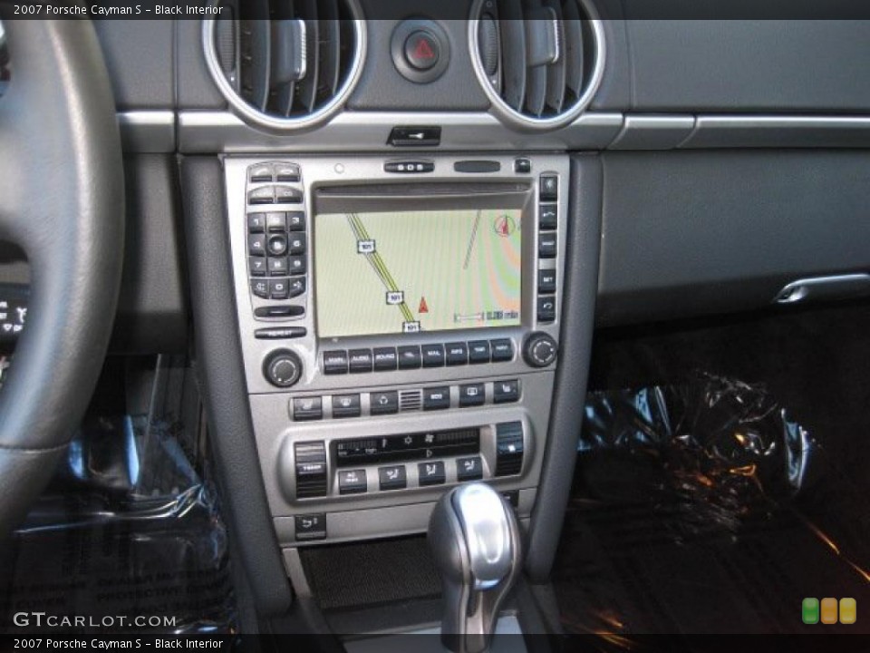 Black Interior Navigation for the 2007 Porsche Cayman S #41221847