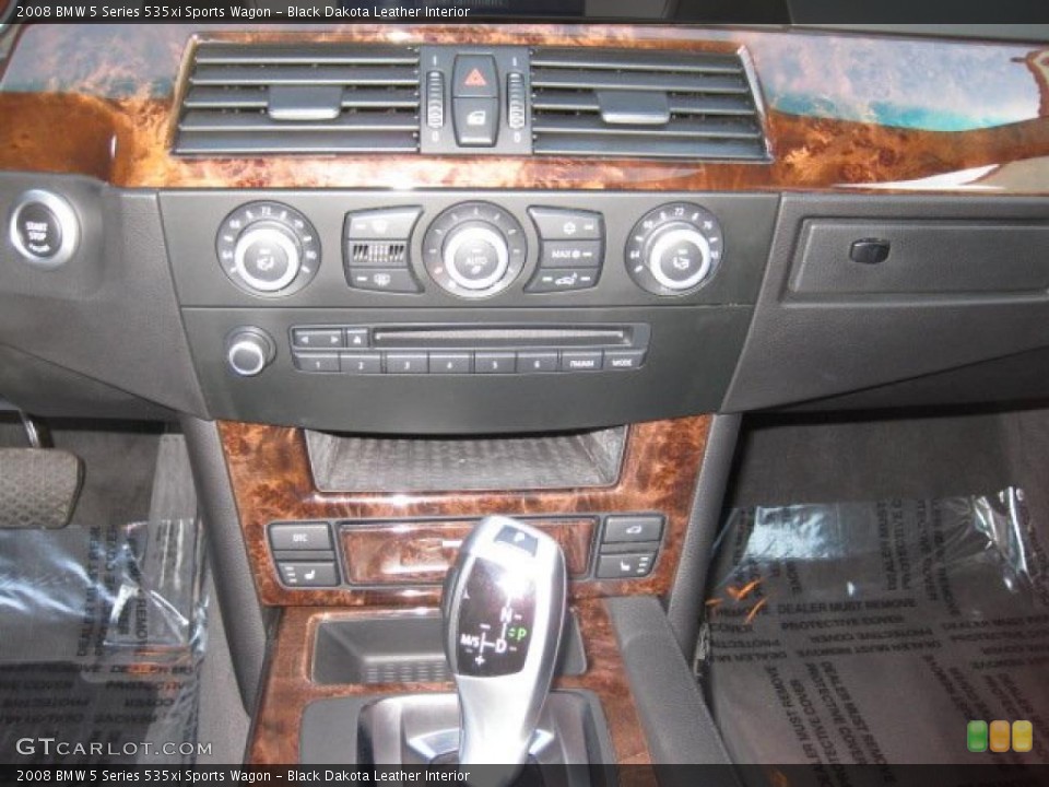 Black Dakota Leather Interior Controls for the 2008 BMW 5 Series 535xi Sports Wagon #41222131