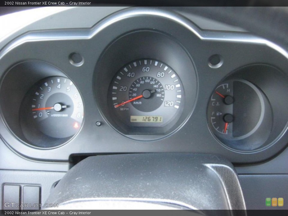 Gray Interior Gauges for the 2002 Nissan Frontier XE Crew Cab #41222723