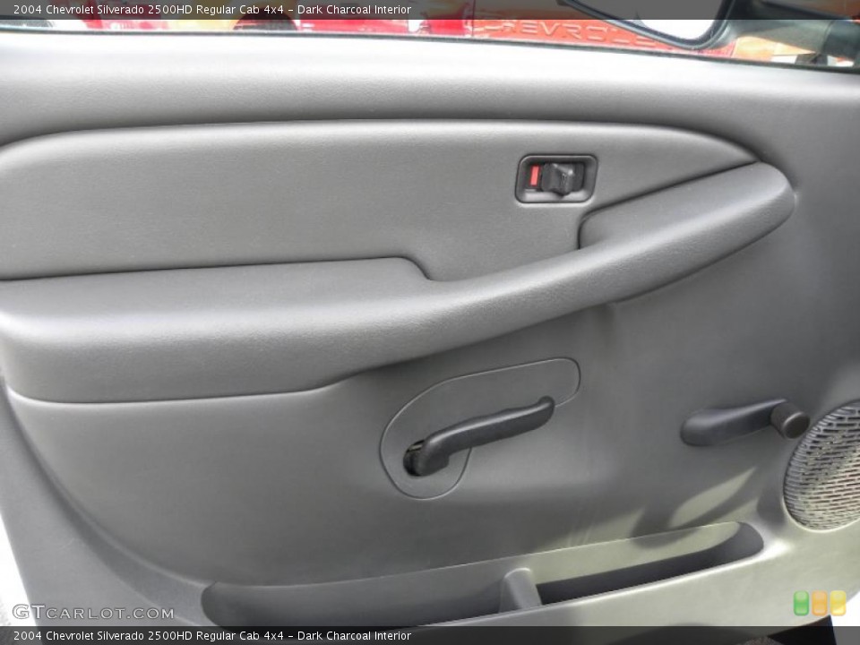 Dark Charcoal Interior Door Panel for the 2004 Chevrolet Silverado 2500HD Regular Cab 4x4 #41223215