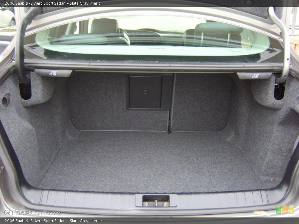 Slate Gray Interior Trunk for the 2006 Saab 9-3 Aero Sport Sedan #41224558