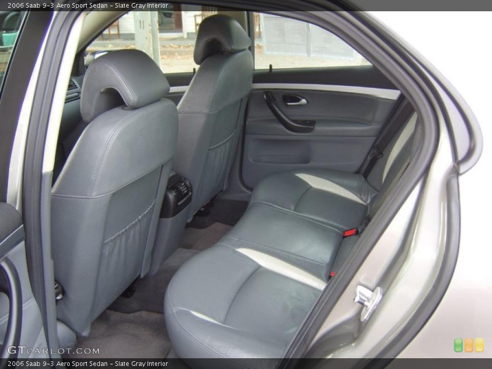 Slate Gray Interior Photo for the 2006 Saab 9-3 Aero Sport Sedan #41224572
