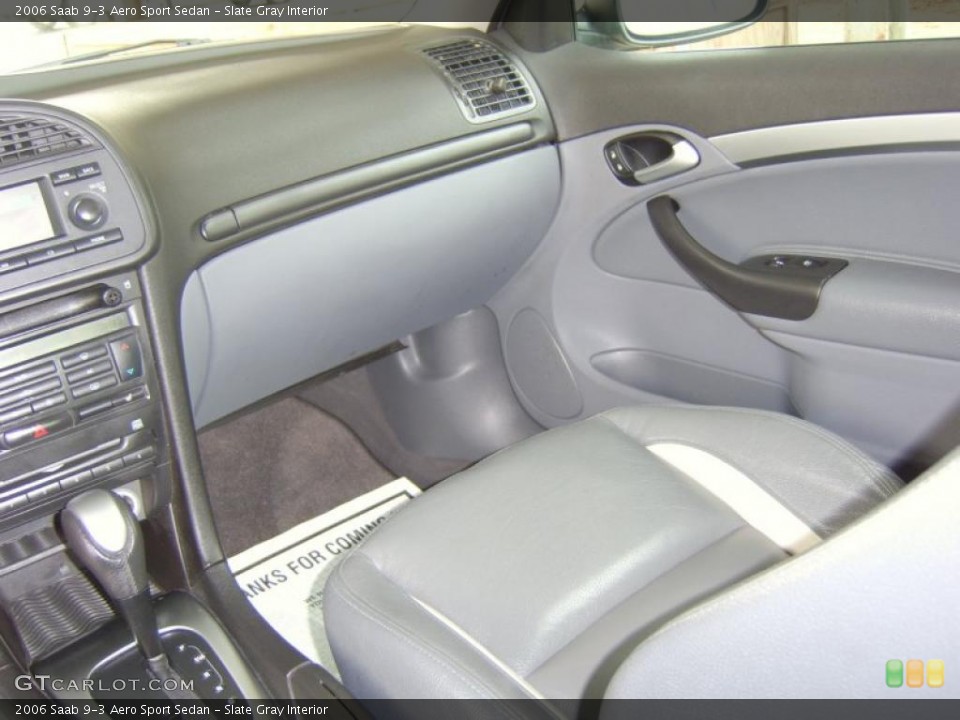 Slate Gray Interior Photo for the 2006 Saab 9-3 Aero Sport Sedan #41224659