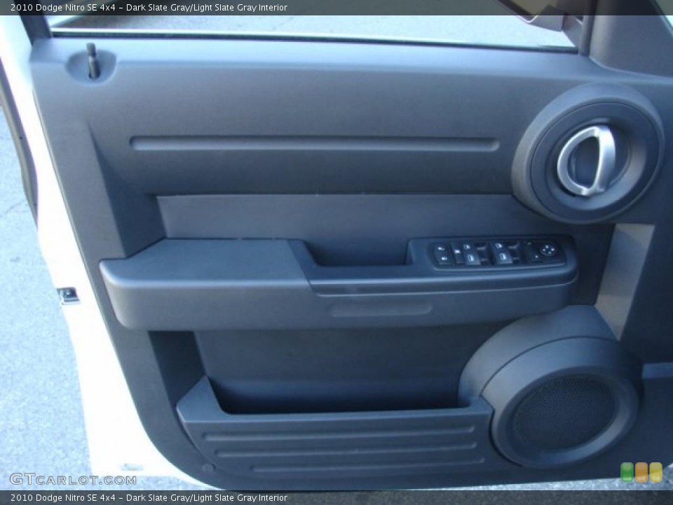 Dark Slate Gray/Light Slate Gray Interior Door Panel for the 2010 Dodge Nitro SE 4x4 #41225423