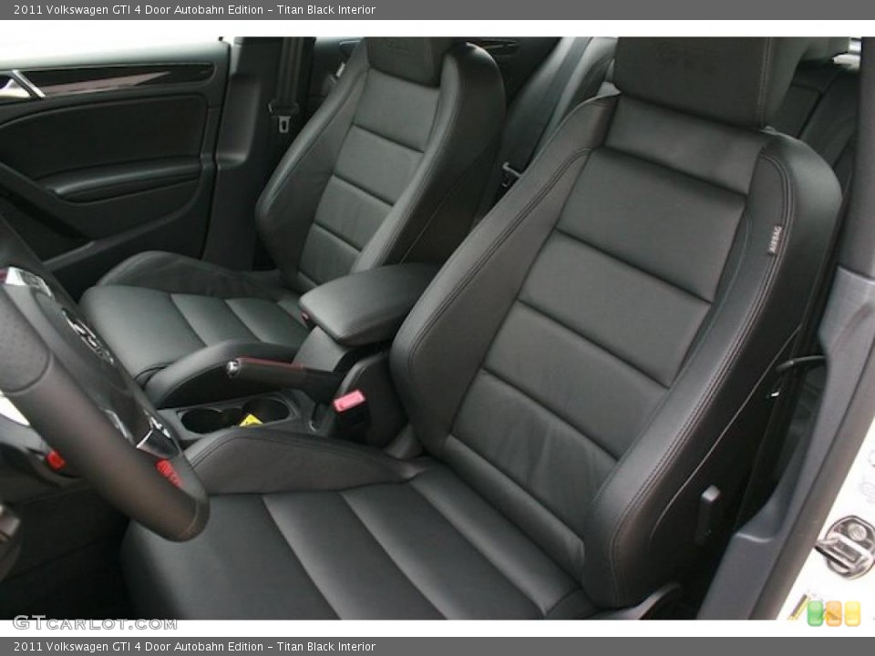 Titan Black Interior Photo for the 2011 Volkswagen GTI 4 Door Autobahn Edition #41225763