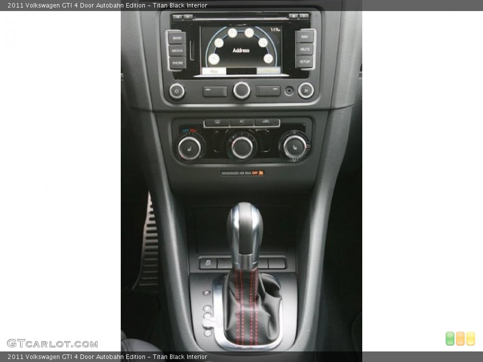 Titan Black Interior Transmission for the 2011 Volkswagen GTI 4 Door Autobahn Edition #41225791