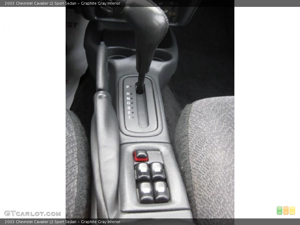 Graphite Gray Interior Transmission for the 2003 Chevrolet Cavalier LS Sport Sedan #41227192