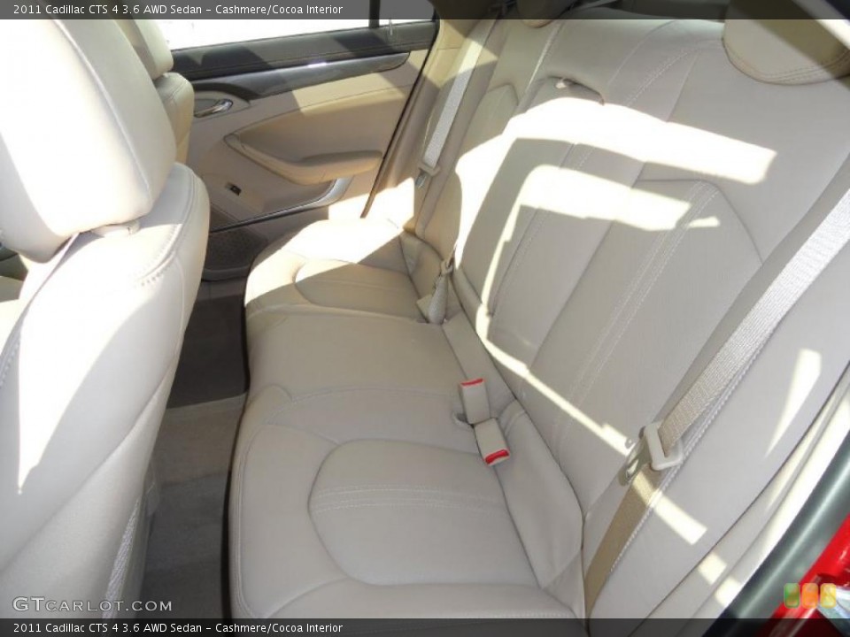 Cashmere/Cocoa Interior Photo for the 2011 Cadillac CTS 4 3.6 AWD Sedan #41228919